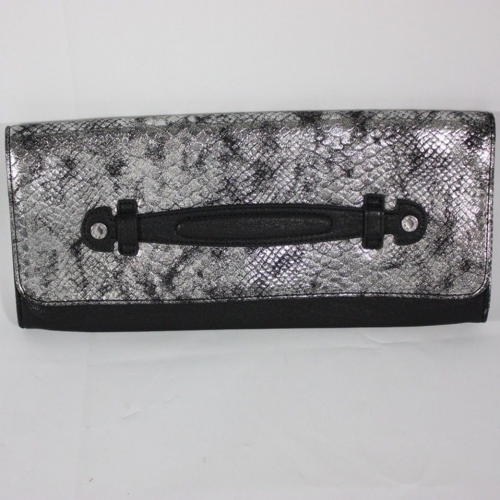 Kenneth Cole Reaction Clutch Wallet Faux Snakeskin